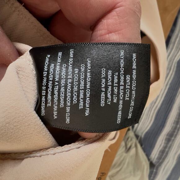 32 Degrees COOL Dress Woman's XL Peasant Elastic Waist Just Above Knee ~37" L - Picture 13 of 14